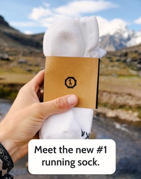 Running sock showcase